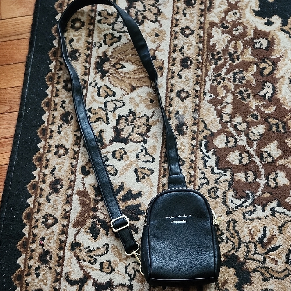 Black Joysoda Crossbody Bag